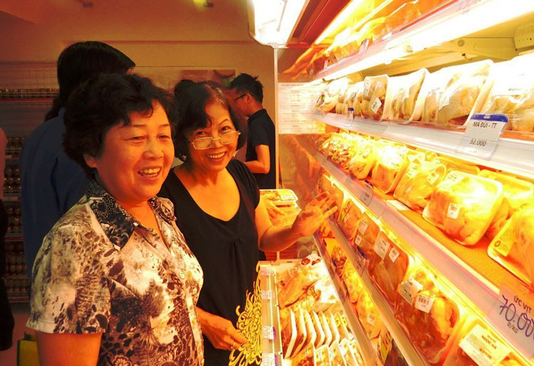 Nguồn thịt heo trong tỉnh cũng rất dồi dào, tuy nhiên tại các điểm bán lẻ, chợ truyền thống đang có xu hướng tăng