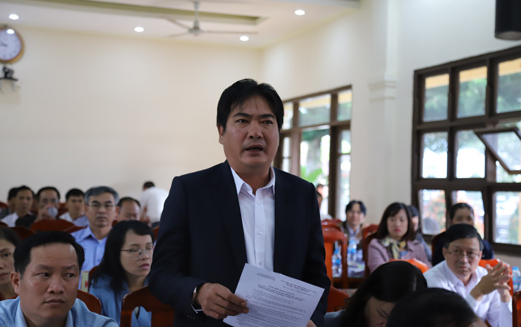 Đại biểu HĐND Phường I chất vấn tại kỳ họp