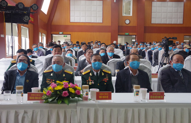 Các đại biểu tham dự buổi gặp mặt truyền thống