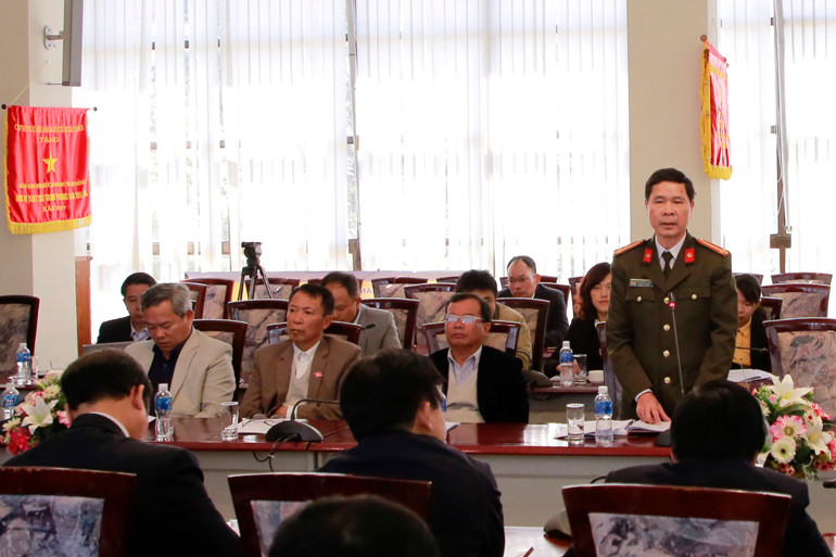 Đại diện các ngành đề xuất giải pháp trong công tác phối hợp đảm bảo an toàn hệ thống tiền tệ