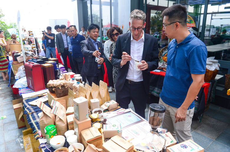 Nhiều thương hiệu nông sản của Lâm Đồng đã đến với bạn bè quốc tế