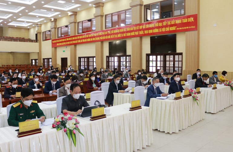 Các đại biểu tham dự kỳ họp
