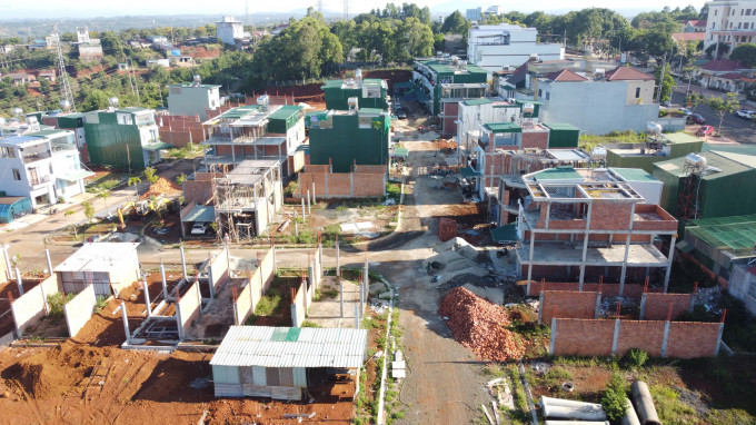 Dự án nhà ở xã hội tỉnh Đăk Nông hết hạn gần 1 năm qua. Ảnh: Quang Yên.