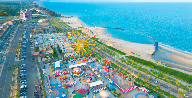 Siêu thành phố Biển – Du lịch – Sức khỏe NovaWorld Phan Thiet (Phan Thiết, Bình Thuận) có quy mô 1.000 ha với tổng mức đầu tư hơn 5 tỷ đô la Mỹ