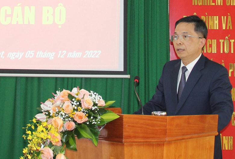 Tân Bí thư Thành ủy Đà Lạt phát biểu nhận nhiệm vụ