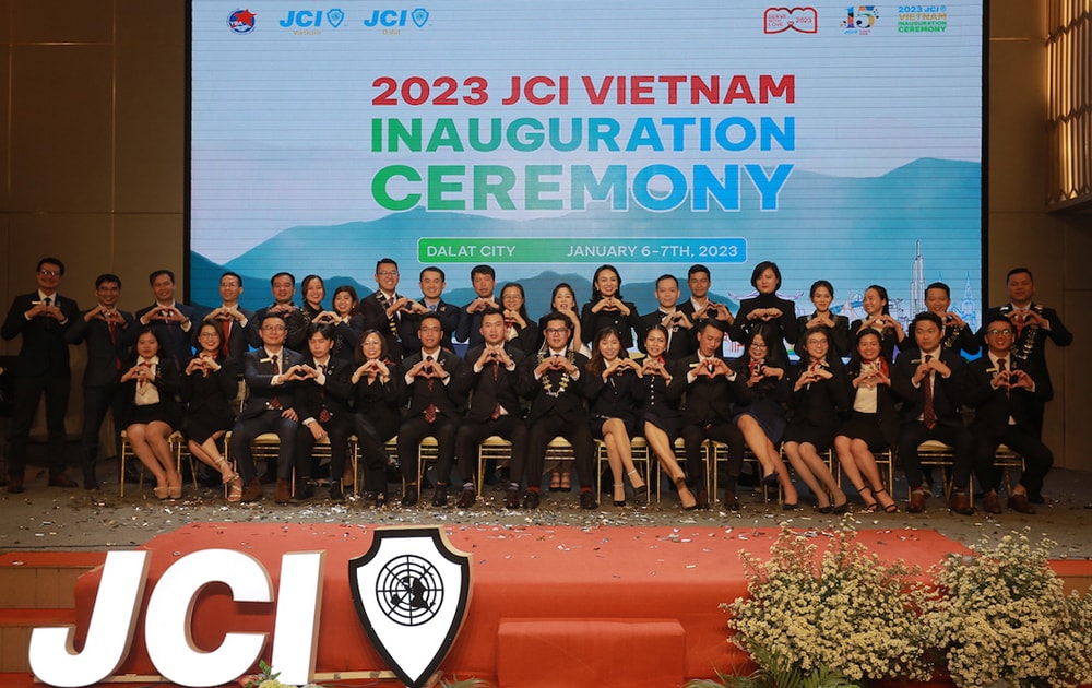 Ra mắt Ban Điều hành JCI Việt Nam 2023 và các Chủ tịch chi hội