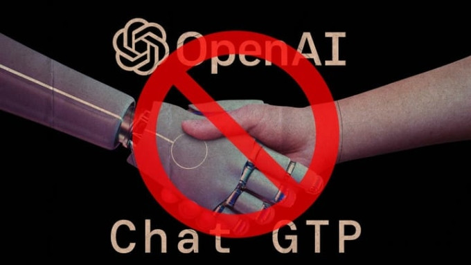 ChatGPT đang bị cấm ở nhiều nơi, từ trường học đến công sở. Minh họa: Newsbytesapp
