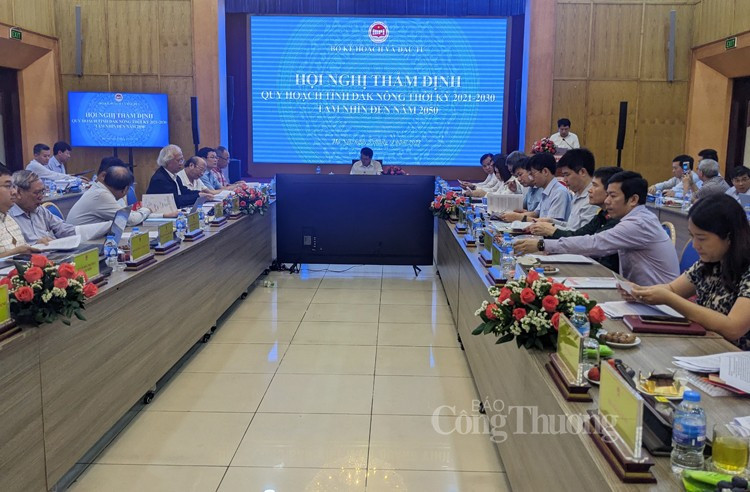 Hội nghị thẩm định Quy hoạch tỉnh Đắk Nông thời kỳ 2021 - 2030