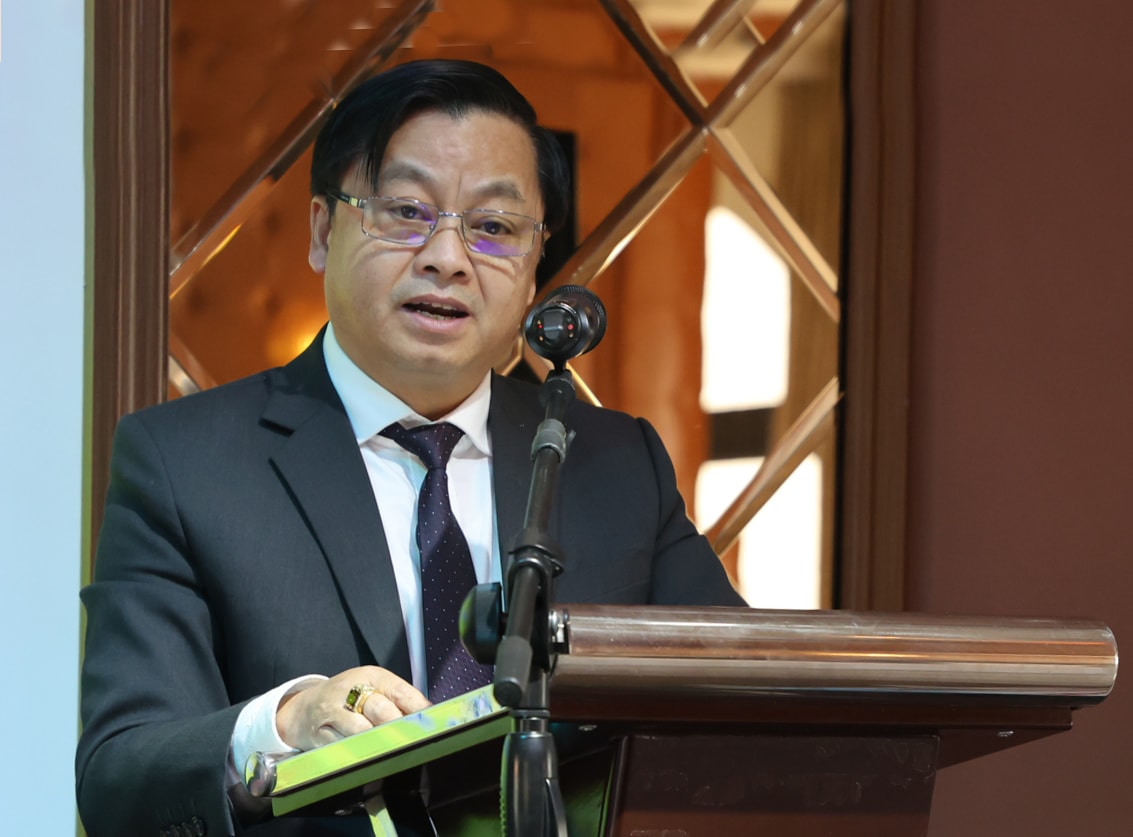 Ông Võ Văn Thanh phát biểu