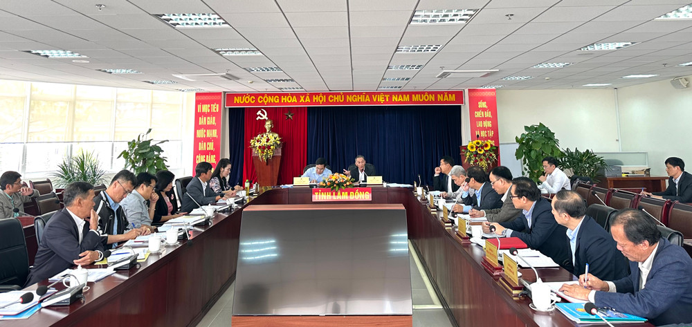 Toàn cảnh buổi làm việc