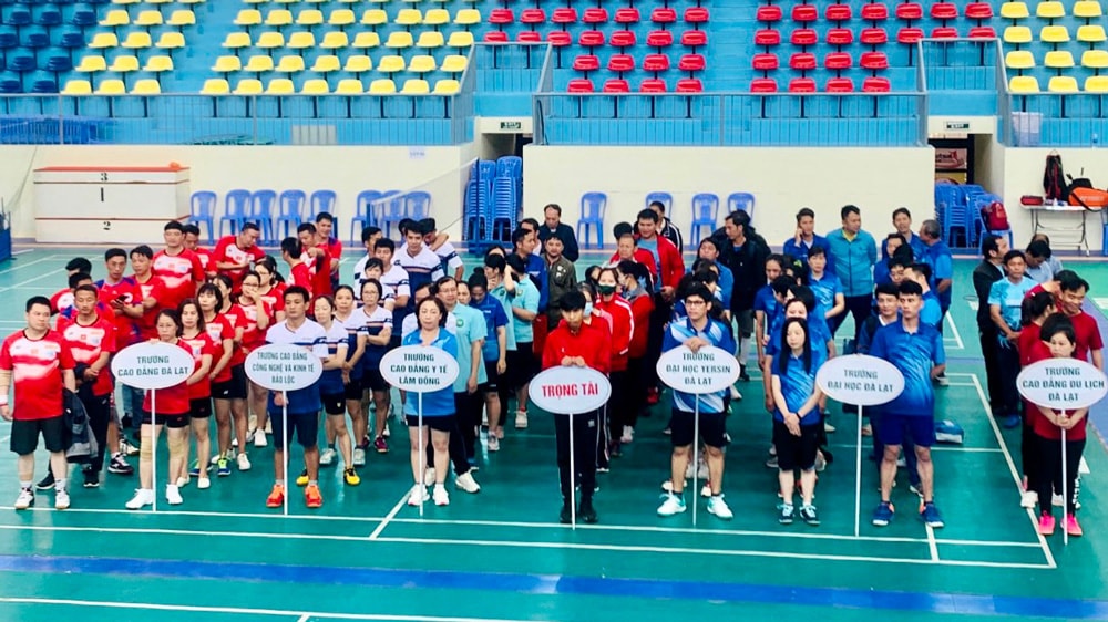 Hội thao thu hút đông đảo cán bộ, giảng viên, người lao động các trường tham gia