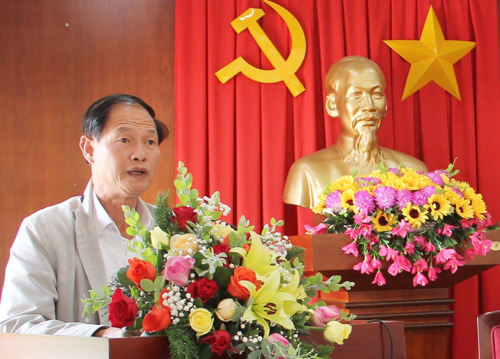 Đồng chí Nguyễn Trọng Ánh Đồng - Ủy viên Ban Thường vụ, Trưởng Ban Tổ chức Tỉnh ủy đã thay mặt Ban Thường vụ Tỉnh ủy phát biểu chỉ đạo tại hội nghị