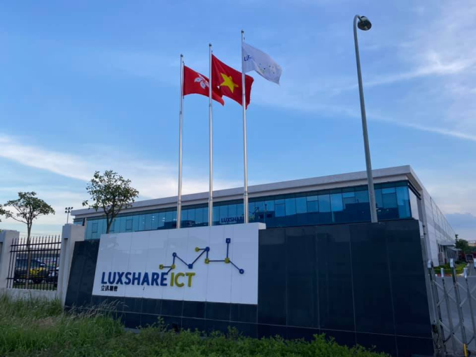 Một nhà máy của Luxshare tại Bắc Giang. Ảnh: Luxshare-ICT/Facebook