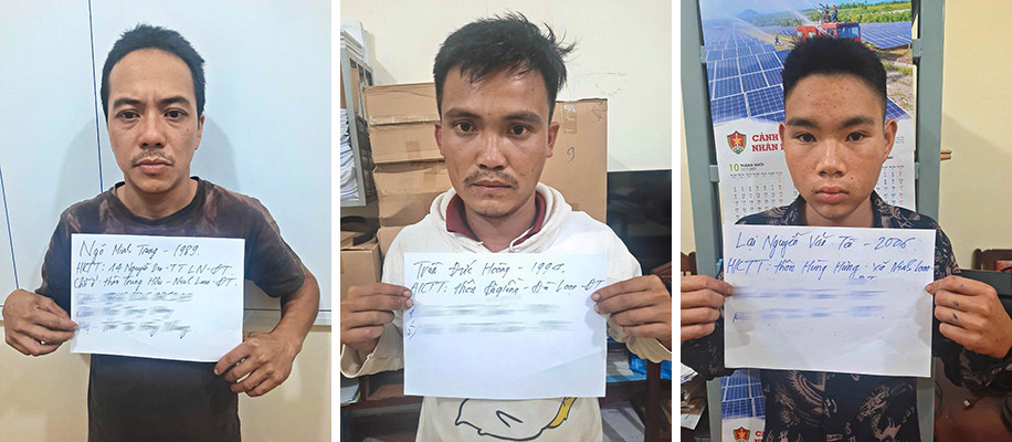 3 đối tượng bị Công an Đức Trọng triệu tập