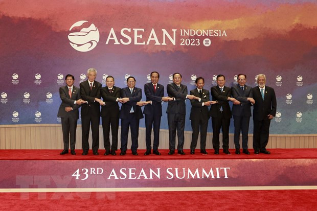 Dau an Viet Nam tai Hoi nghi Cap cao ASEAN lan thu 43 hinh anh 1