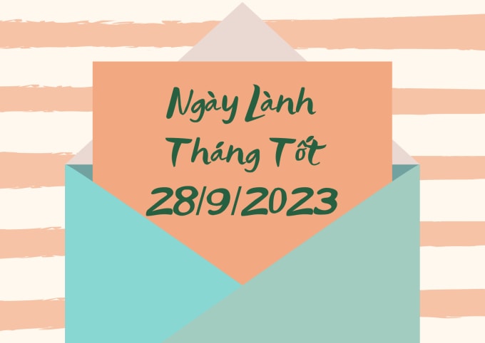 Xem ngày lành tháng tốt thứ 5 ngày 28/9/2023