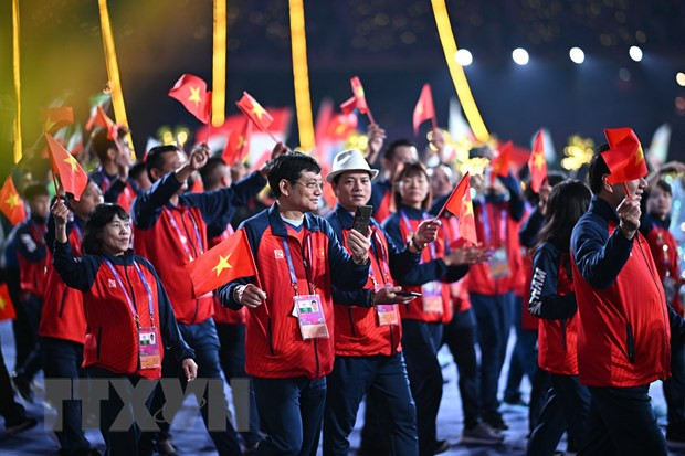 Le Be mac ASIAD 19: 'Bua tiec' cua am thanh va cong nghe anh sang hinh anh 3