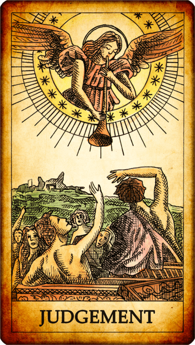 Judgement Tarot - Giải mã ý nghĩa xuôi ngược lá bài Tarot