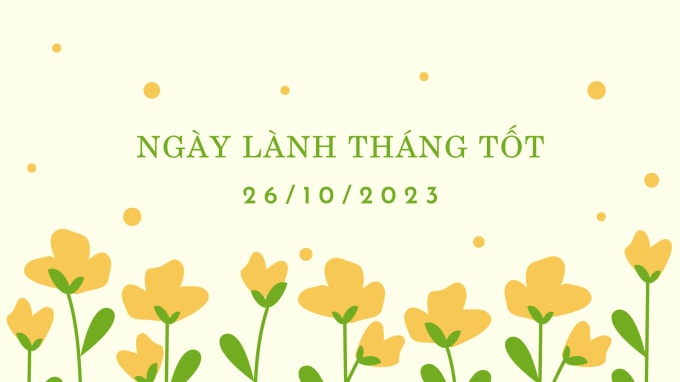 Xem ngày lành tháng tốt 26/10/2023: Nếu nhà cửa cần cải tạo, nên làm trong hôm nay