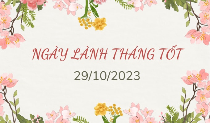 Xem ngày lành tháng tốt 29/10/2023: Một chuyến xuất hành du lịch cùng gia đình là sự lựa chọn tuyệt vời