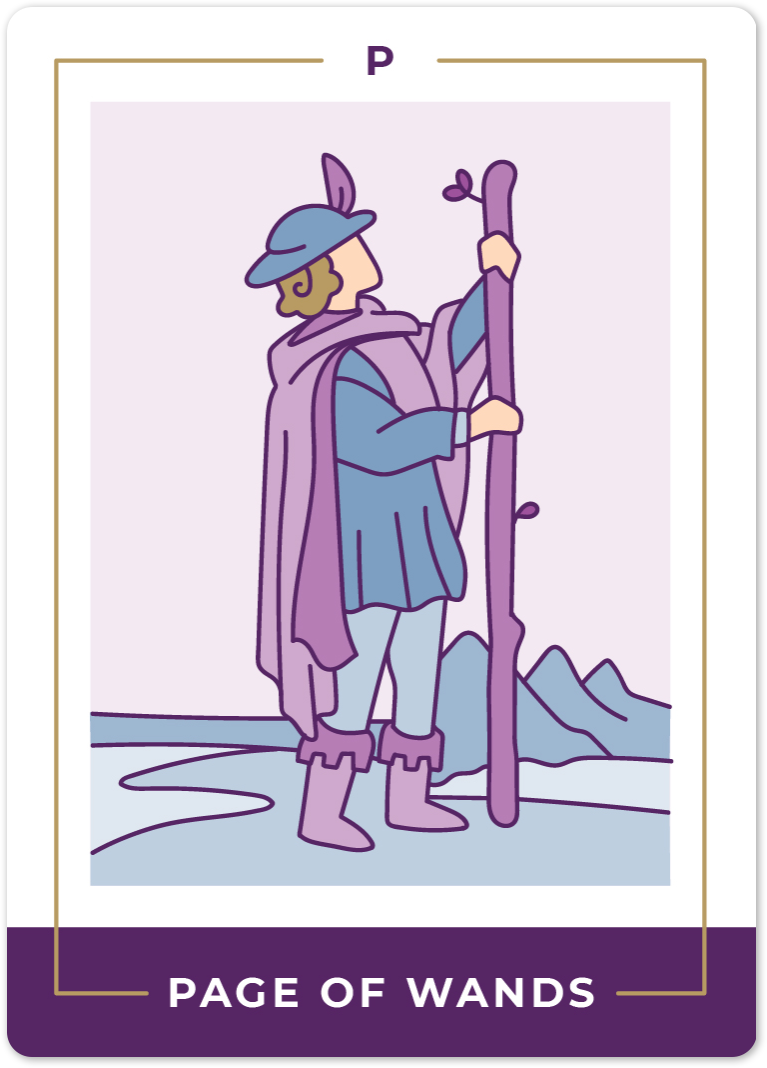 Page of Wands Tarot Card Meanings | Biddy Tarot