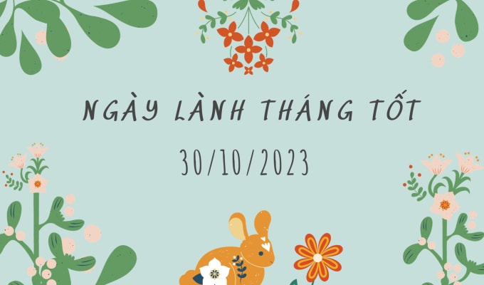 Xem ngày lành tháng tốt 30/10/2023: Làm việc hiếu trong ngày hôm nay sẽ rất trọn vẹn