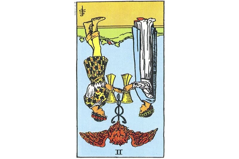 Lá Bài 2 Of Cups Tarot | Bí Mật Về Sự Liên Kết Và Hòa Hợp