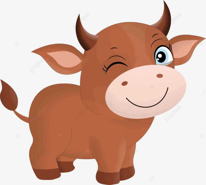 Buffalo Cute, Buffalo, Buffalo Sticker, Buffalo Brown PNG and Vector with Transparent Background for Free Download