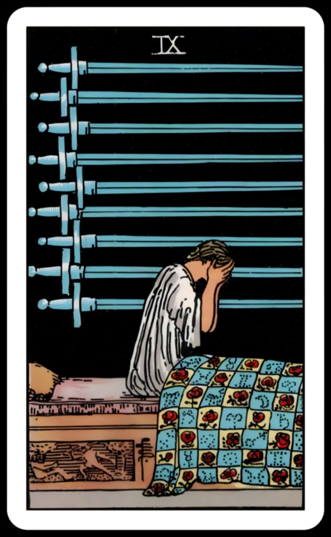 Nine of Swords — Daily Tarot Draw