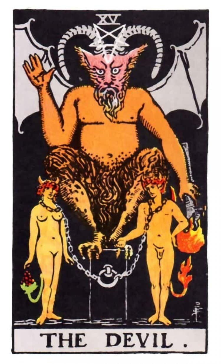 The Devil Tarot - Giải mã ý nghĩa lá bài trong Tarot