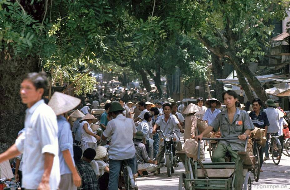 Hà Nội - Old Town: đường phố Wooded