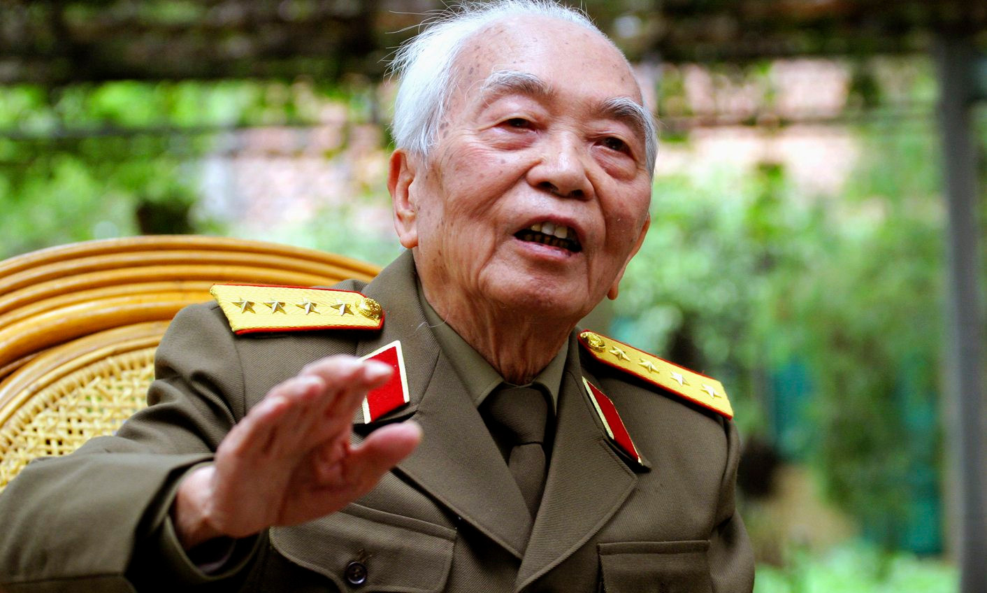 Gặp đại tướng Võ Nguyên Giáp trong chương trình 'Trái tim Việt Nam'