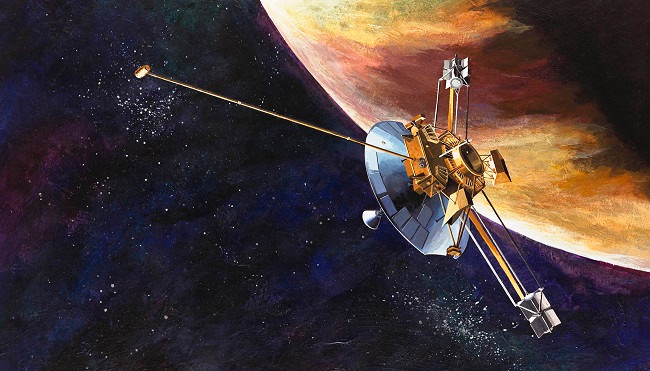 02/03/1972: Tàu vũ trụ Pioneer 10 đến sao Mộc