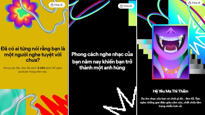 Phong cách nghe nhạc của bạn năm nay như thế nào thông qua những thể loại và giai điệu bạn đã nghe Phong cách nghe nhạc của bạn năm nay như thế nào thông qua những thể loại và giai điệu bạn đã nghe