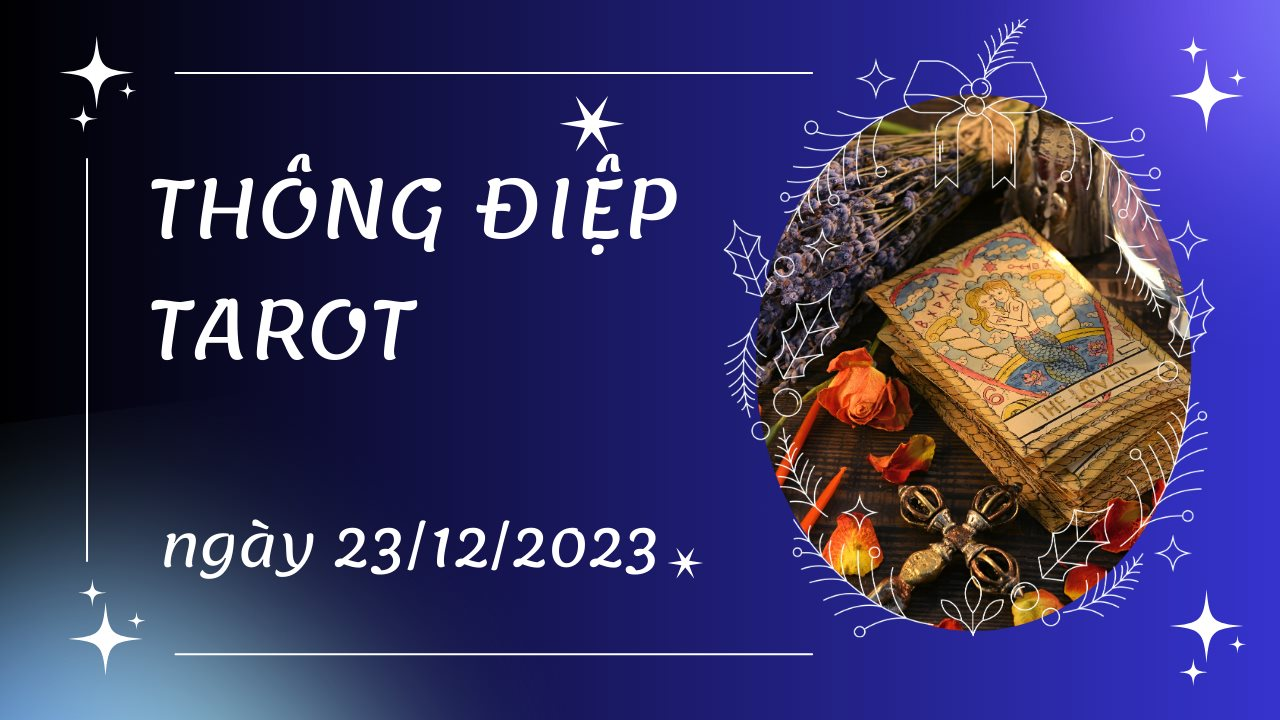 Thông điệp Tarot ngày 23/12/2023 cho 12 cung hoàng đạo: Kim Ngưu bốc lá The Hermit ngược, Bảo Bình bốc lá Strength ngược