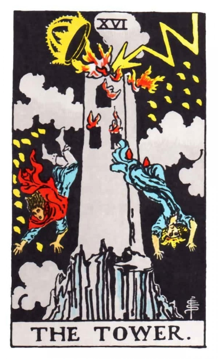 Ý nghĩa Lá Bài Tower Tarot: Tình yêu, Sức khỏe & Sự Nghiệp