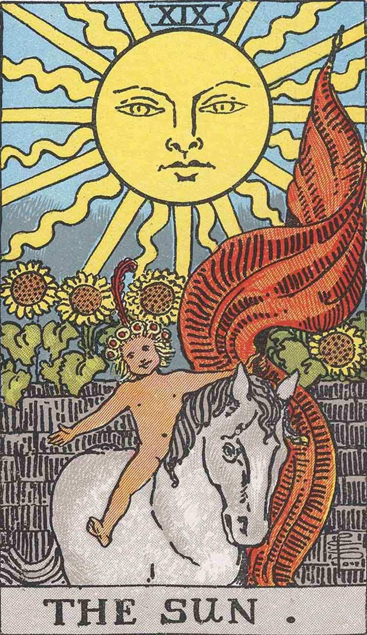 The Sun (tarot card) - Wikipedia