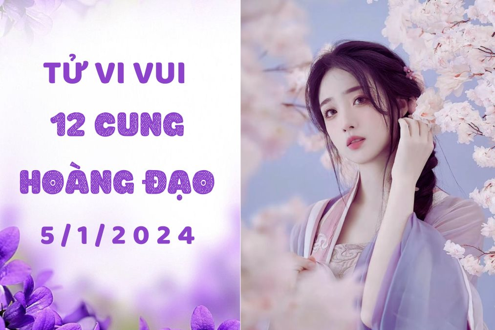 Tử vi vui 12 cung hoàng đạo thứ Sáu ngày 5/1/2024: Bạch Dương 