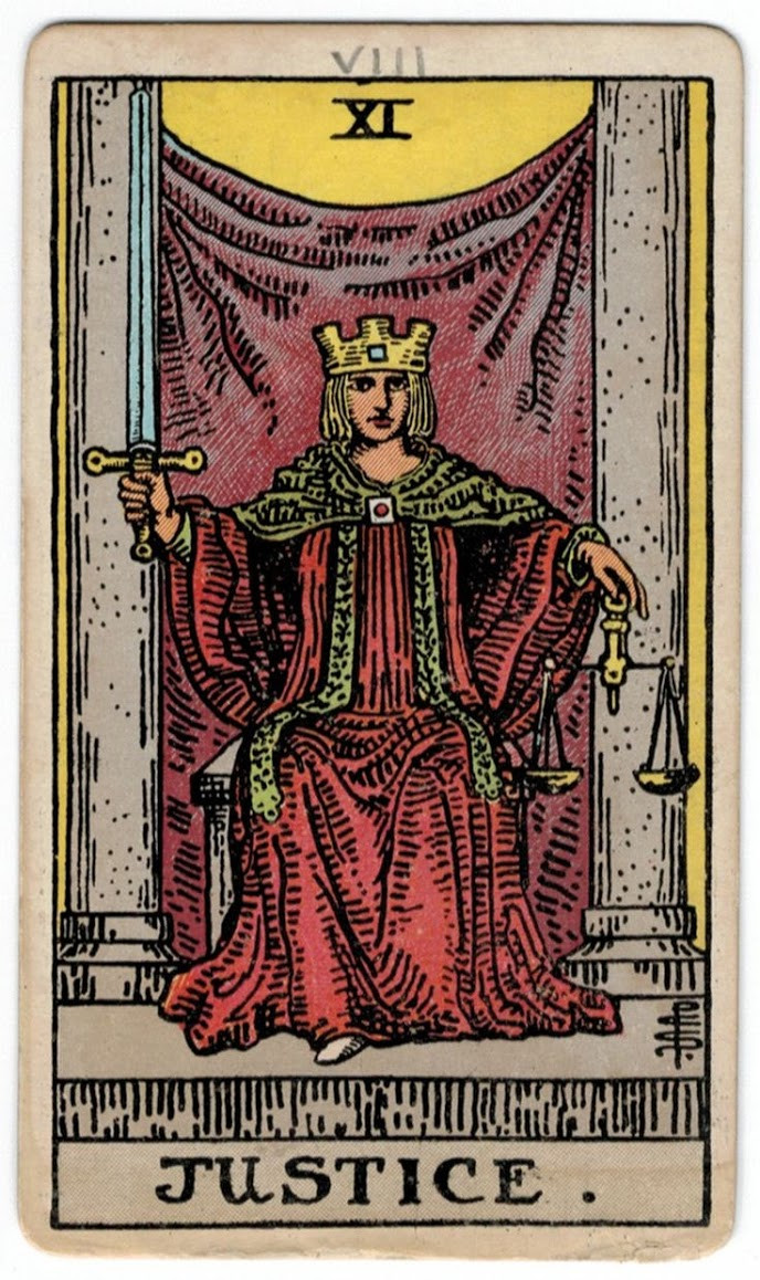 Ý Nghĩa Lá Bài Justice Trong Tarot