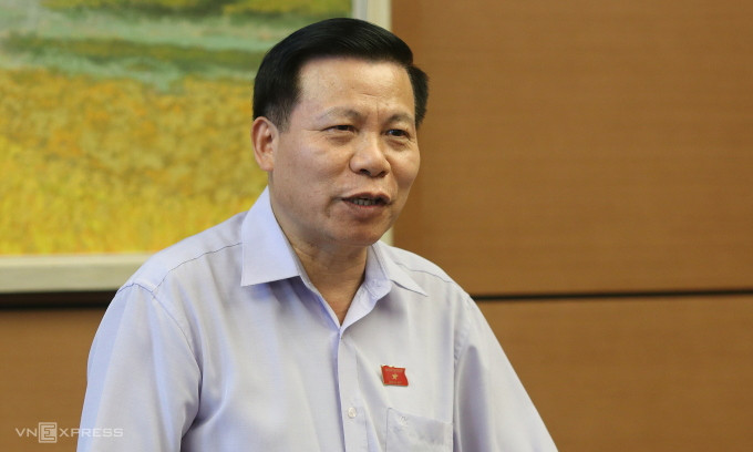 Ông Nguyễn Nhân Chiến, cựu Bí thư Tỉnh ủy Bắc Ninh tại kỳ họp Quốc hội tháng 5/2017. Ảnh: Võ Hải