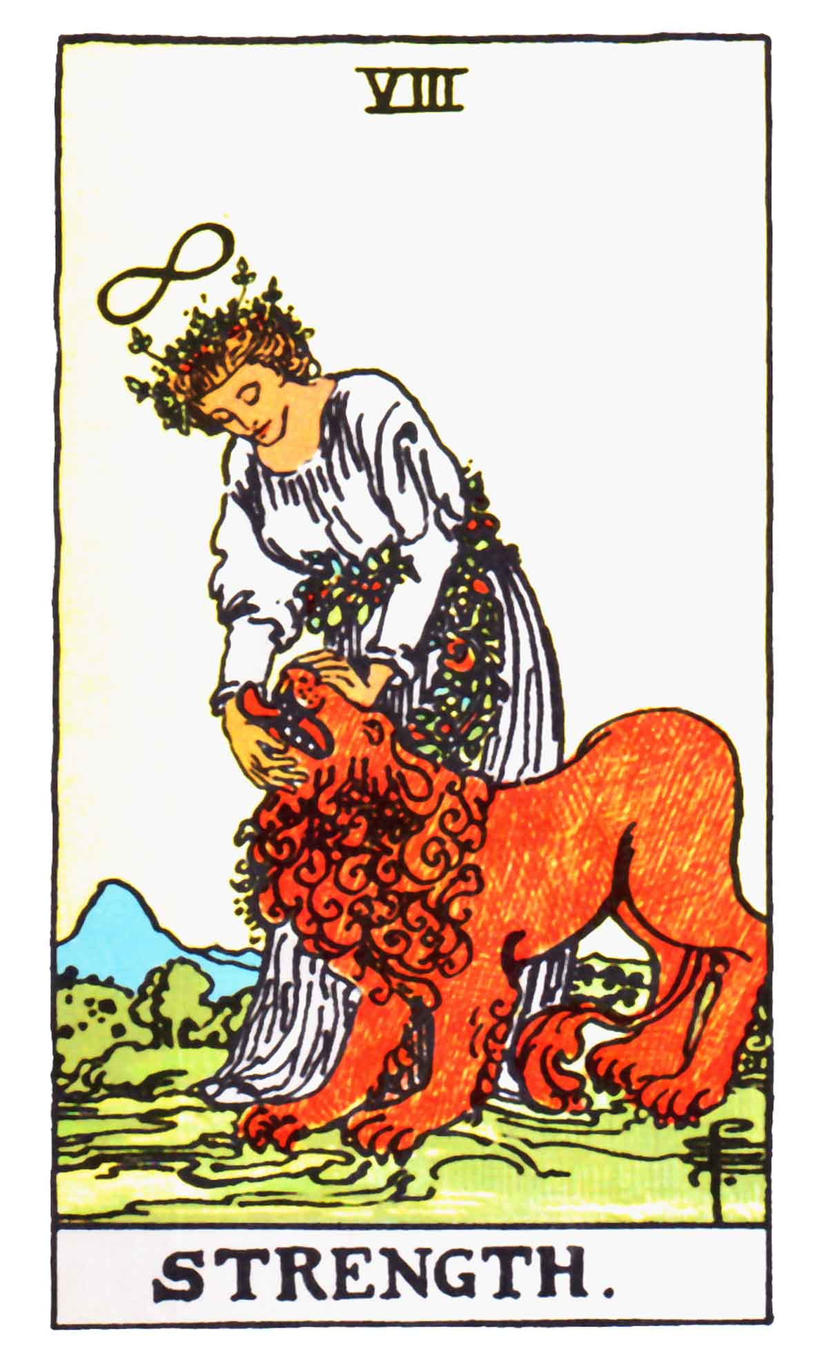 The Strength Tarot Card Meaning in Readings: a Great Feat
