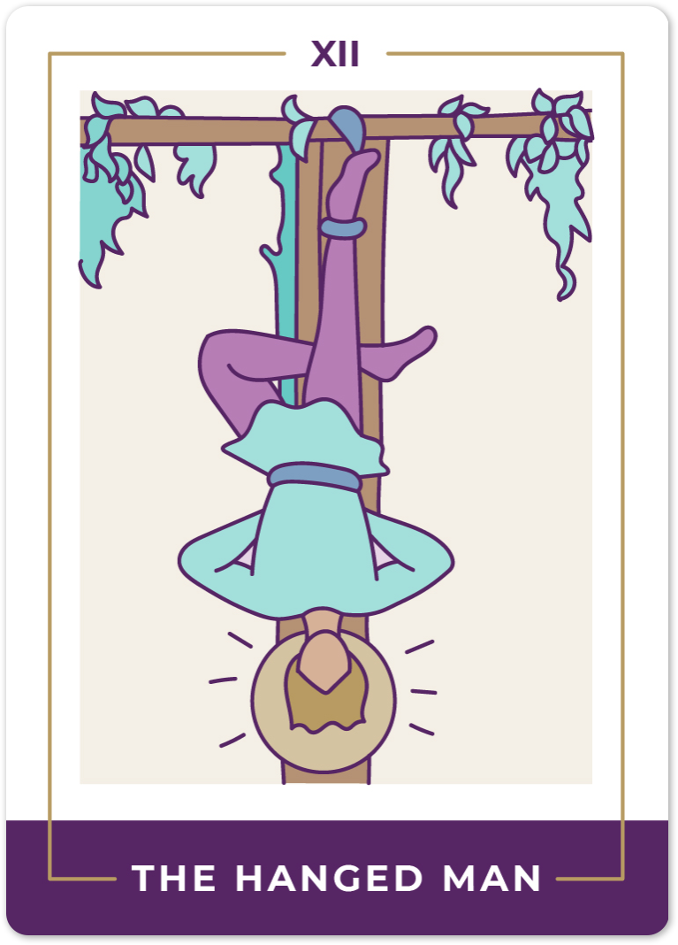 The Hanged Man Tarot Card Meanings | Biddy Tarot