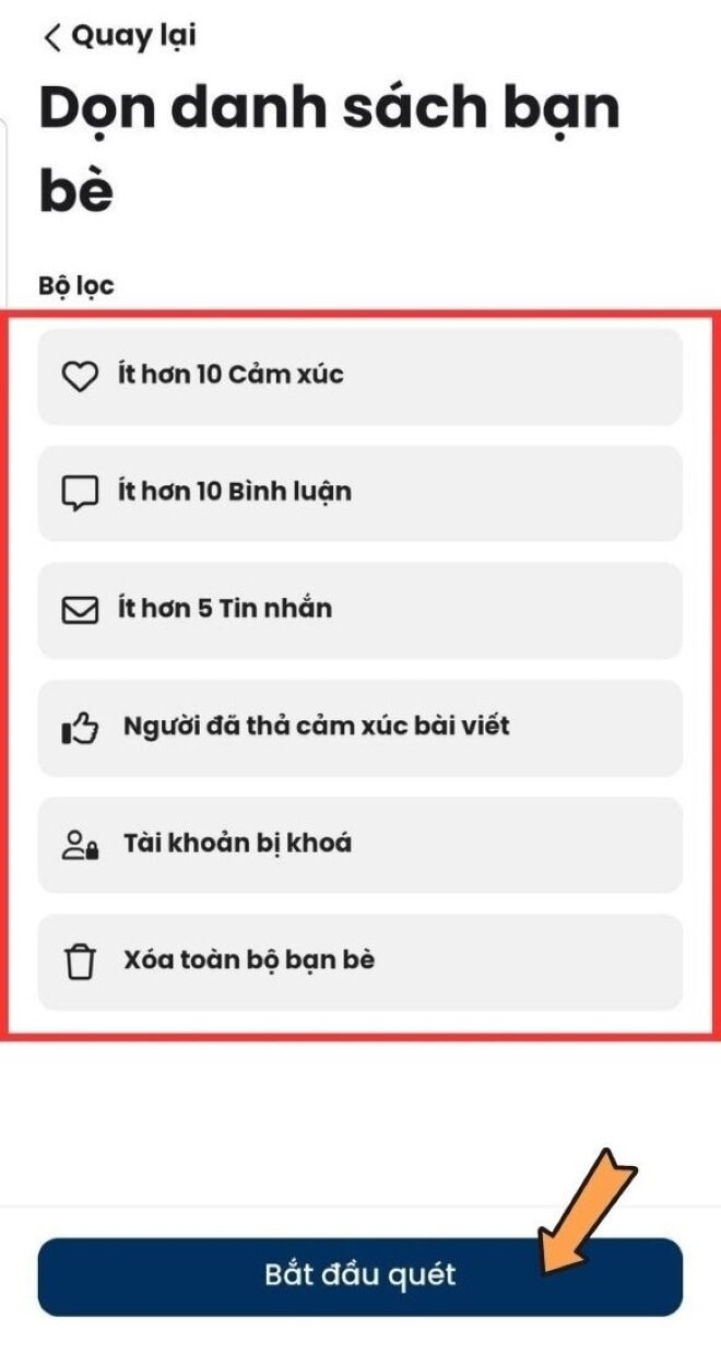 Cách xóa bạn bè ít tương tác trên Facebook cực đơn giản - 2