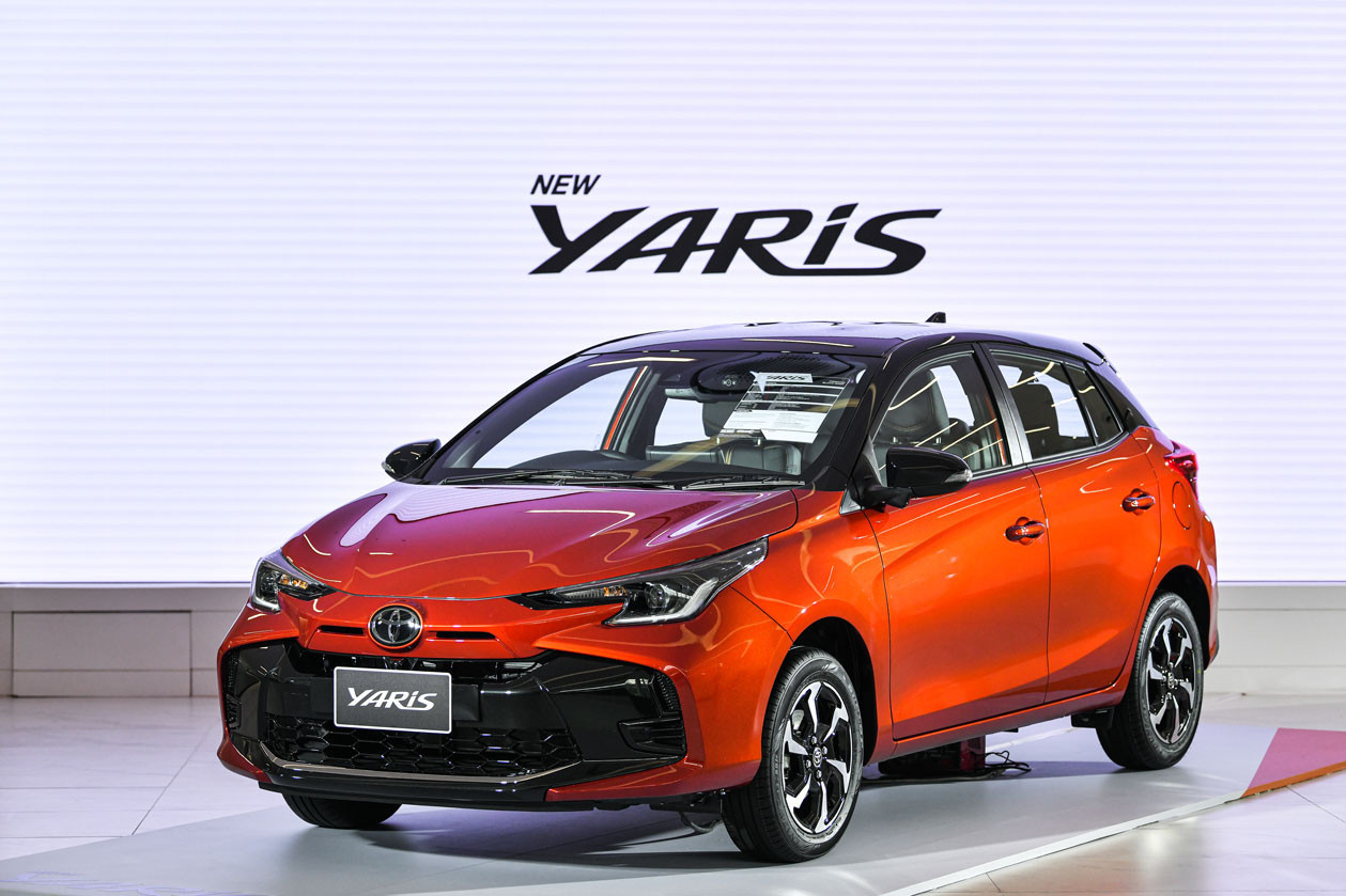 Toyota Yaris 2023 bản nâng cấp ra mắt tại Thái Lan với một số thay đổi nhẹ