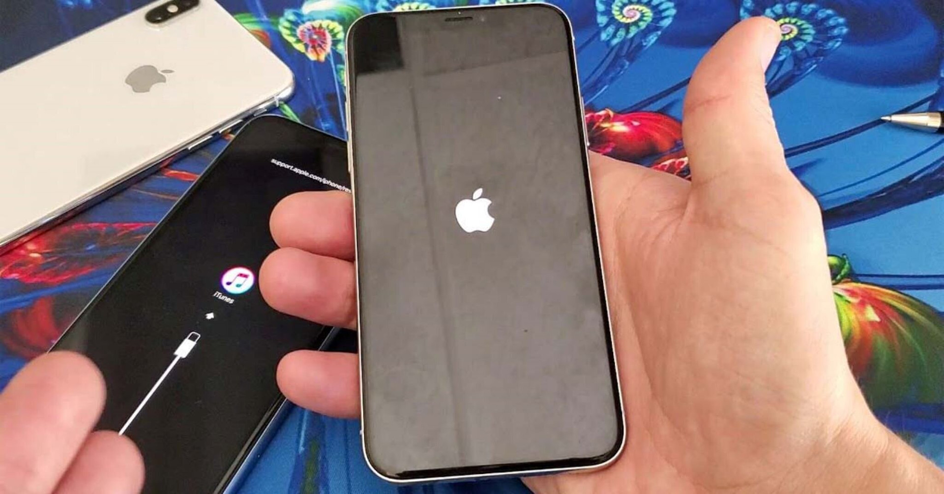 3 cách khắc phục tình trạng iPhone bị treo logo.