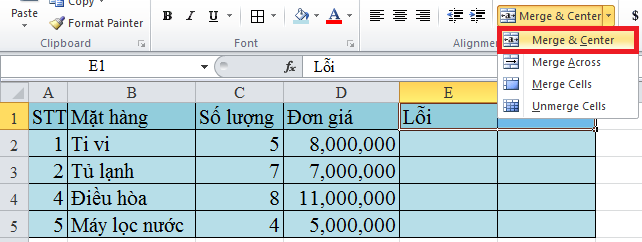 4 thao tác cơ bản chỉnh sửa bảng tính Excel bạn nên biết 