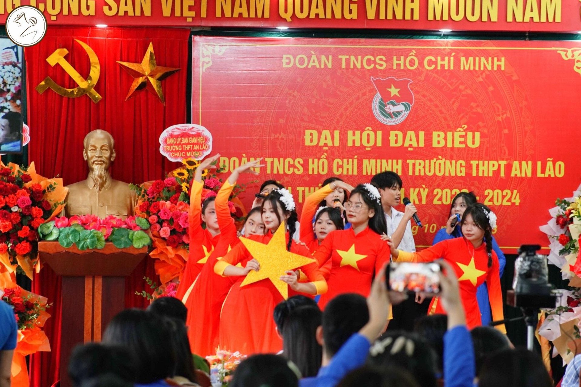 Đại hội đại biểu Đoàn TNCS Xì Gòn ngôi trường trung học phổ thông An Lão nhiệm kỳ 2023 – 2024 | Trường Trung Học Phổ Thông An Lão