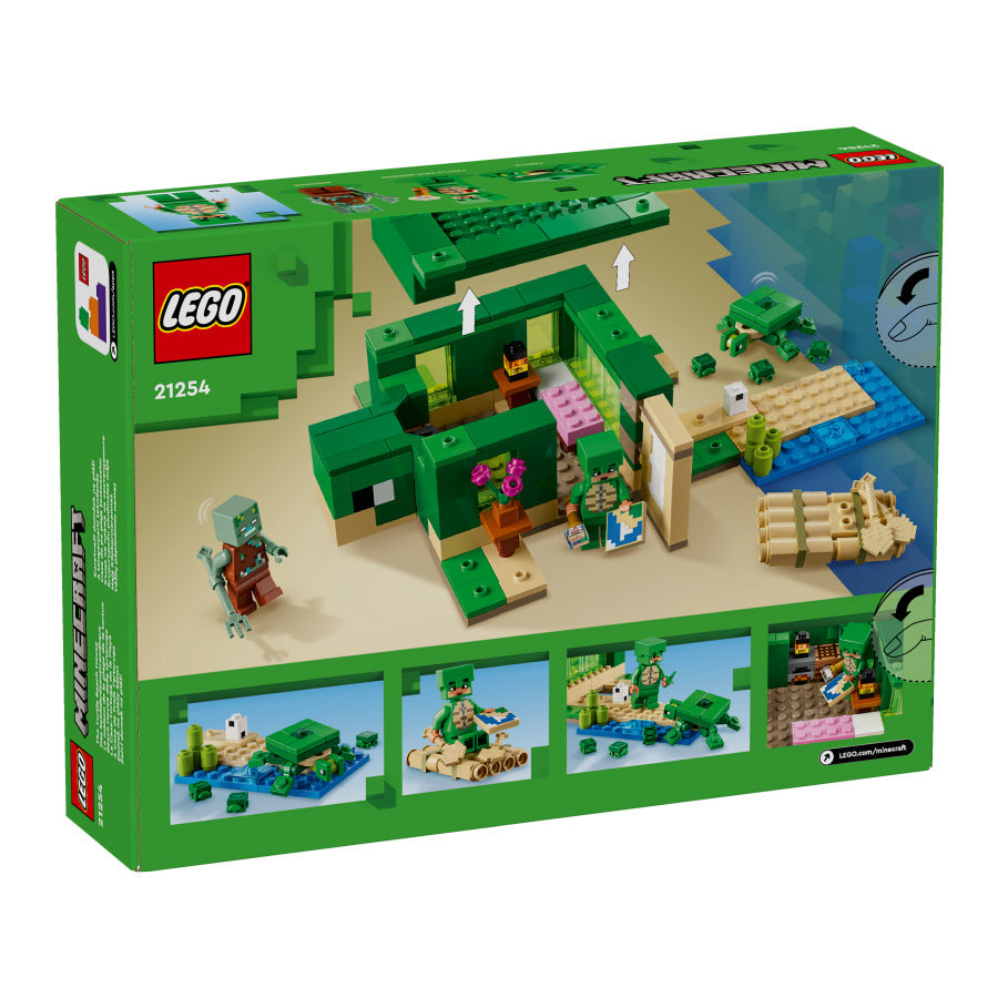 Đồ chơi lắp ráp Ngôi nhà rùa biển LEGO MINECRAFT 21254