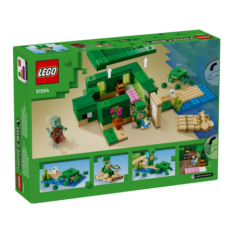 Đồ chơi lắp ráp Ngôi nhà rùa biển LEGO MINECRAFT 21254