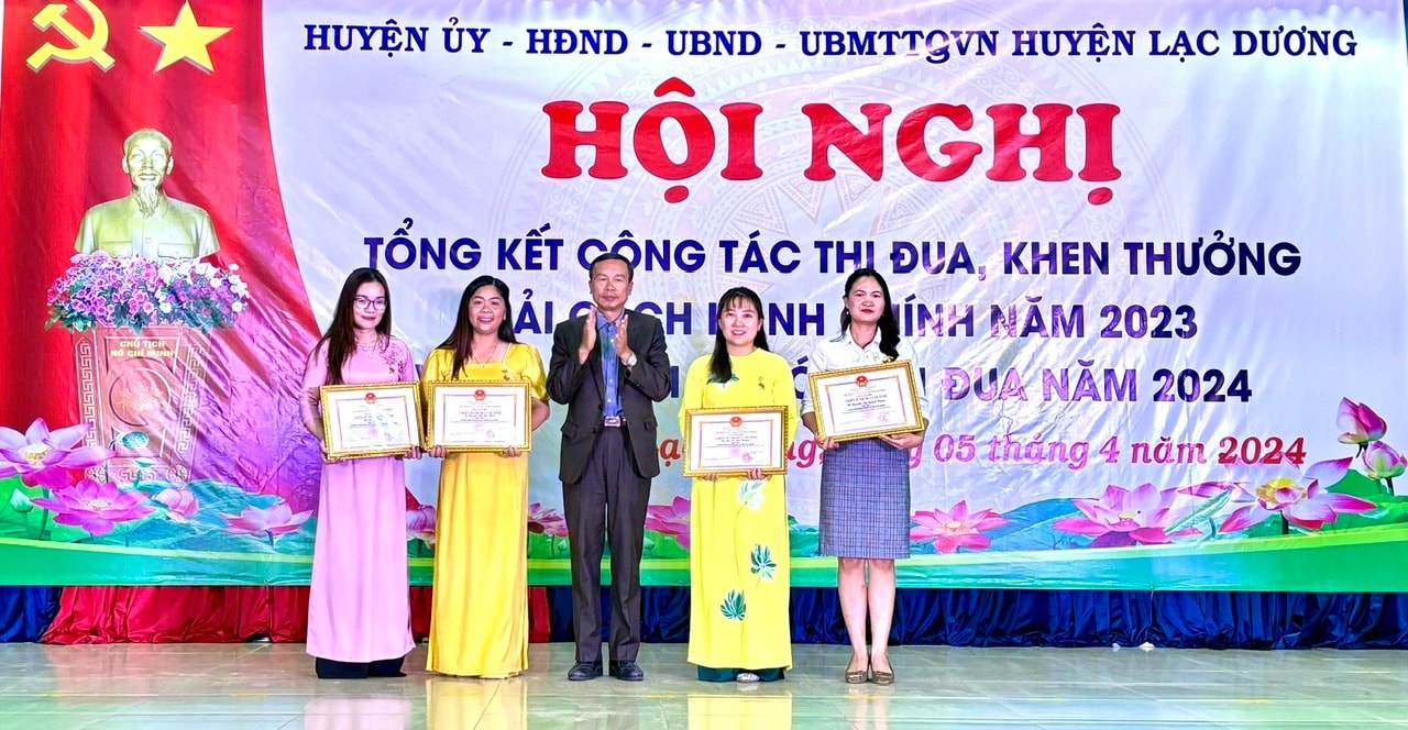 tặng danh hiệu Chiến sĩ thi đua cấp tỉnh cho 4 cá nhân